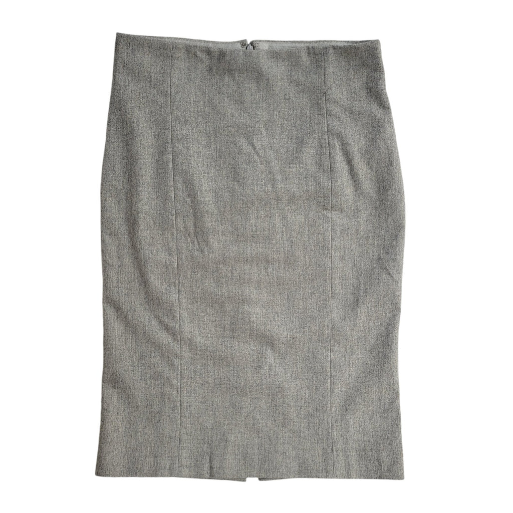 Polo Ralph Lauren Vintage Y2K Grey Midi Skirt Women's Size 8 W26 ( USA 4)