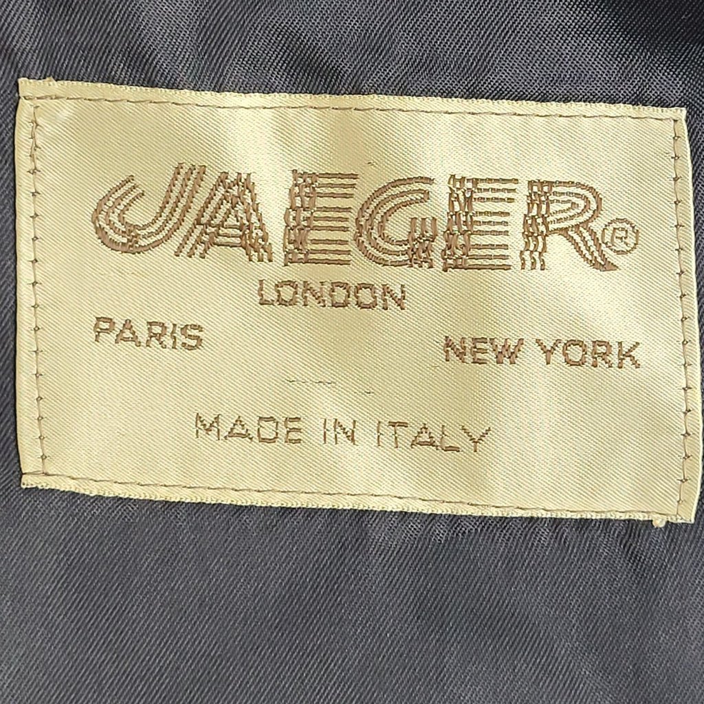 Jaeger Blazer Suit Jacket Navy Blue Wool Blend UK Men's Size S 38"