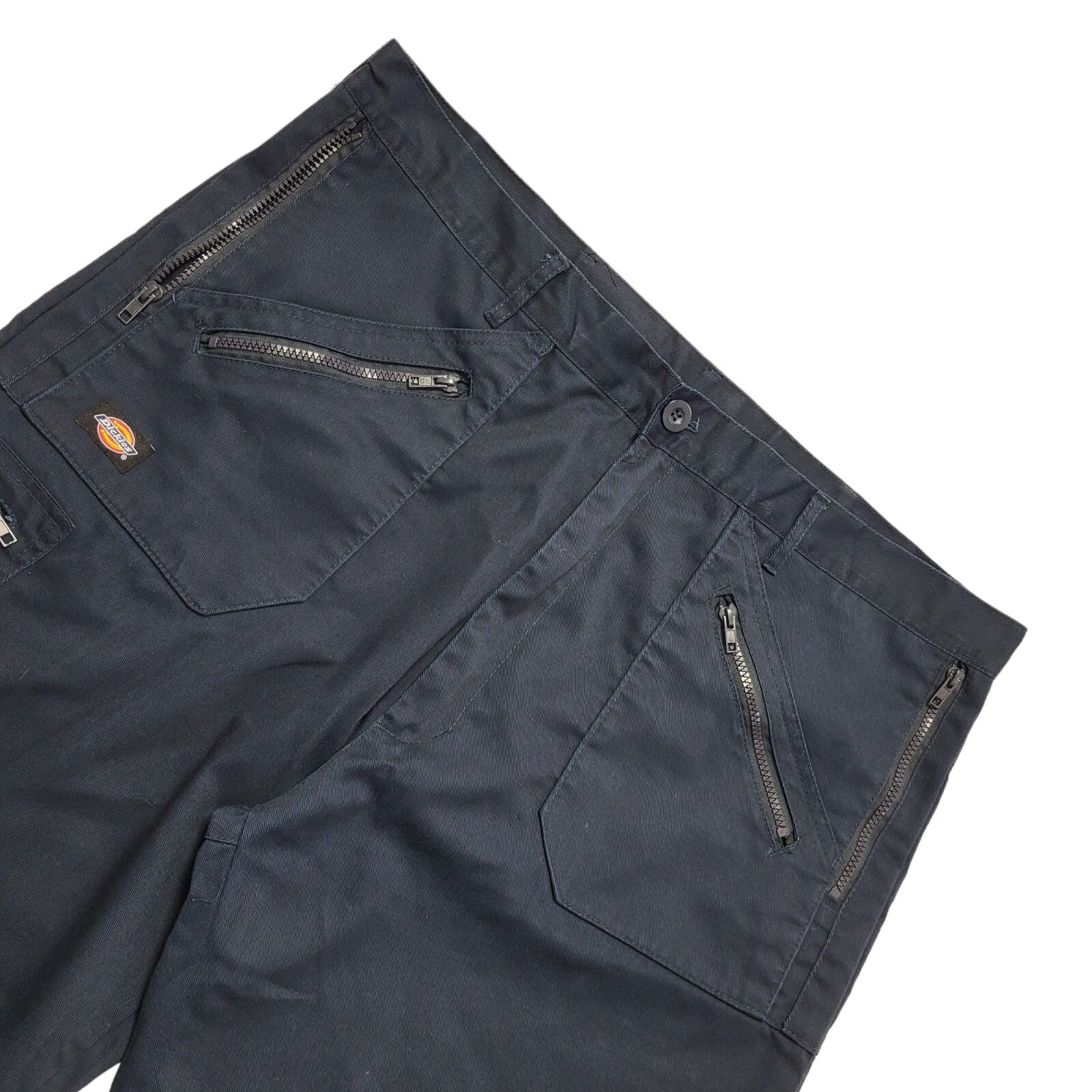Dickies Blue Straight Leg Trousers Men's 42T UK Size 4XL W42 L34