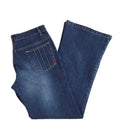 Tom Tailor 90s Angie Dark Blue Bootcut Denim Jeans Uk Women's Size 12 W30 L31