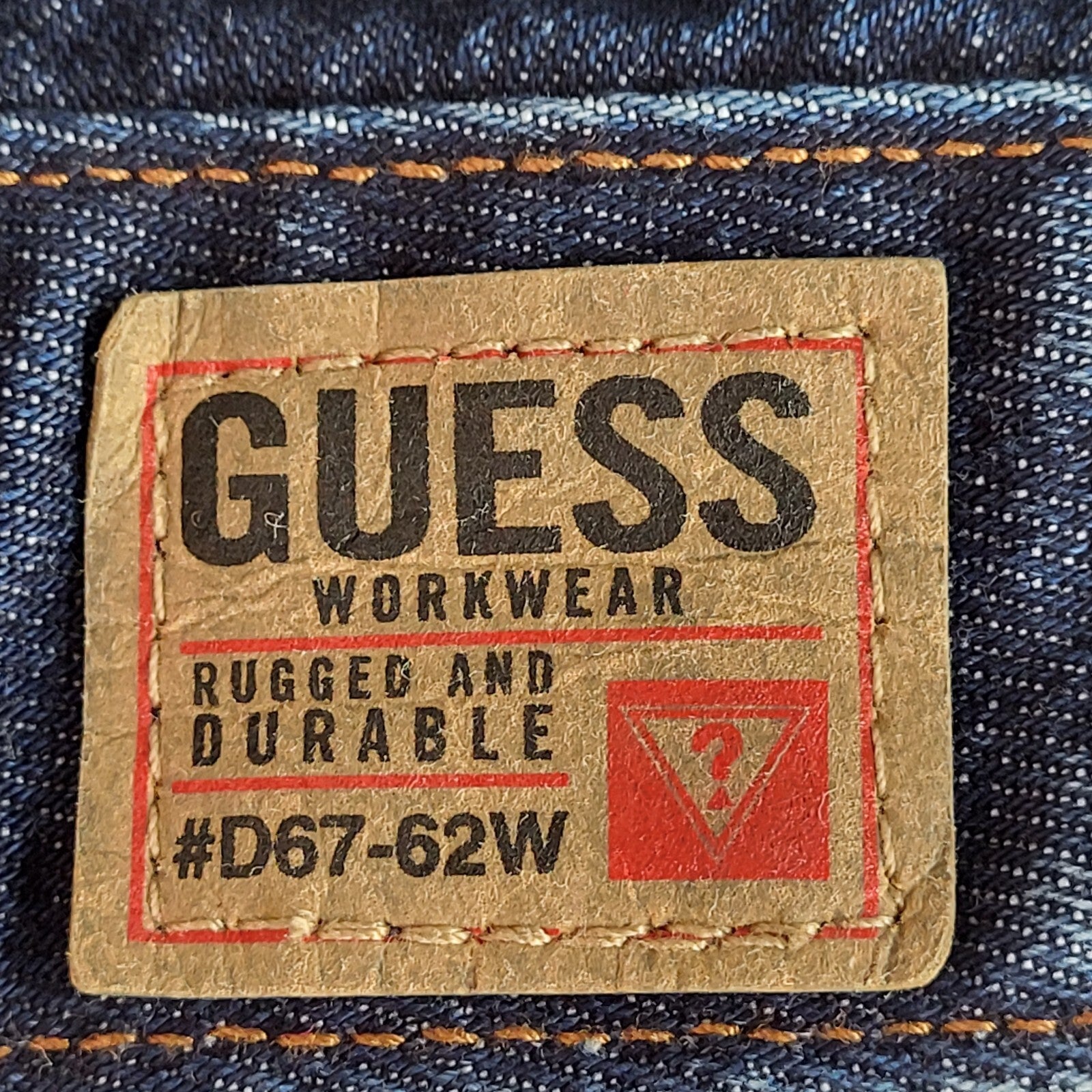 Guess Jeans Vintage Dark Blue 80s Denim Jacket Uk Women's Size Small