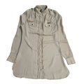 Guess Beige Annette Long Sleeve Shirt 90's BNWT Women's UK Size S