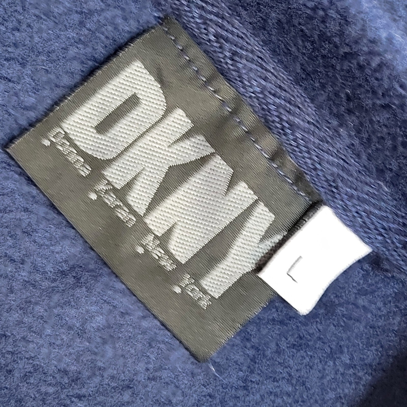 DKNY Vintage 90's Navy Blue Crew Neck Jumper UK Men's Size Large