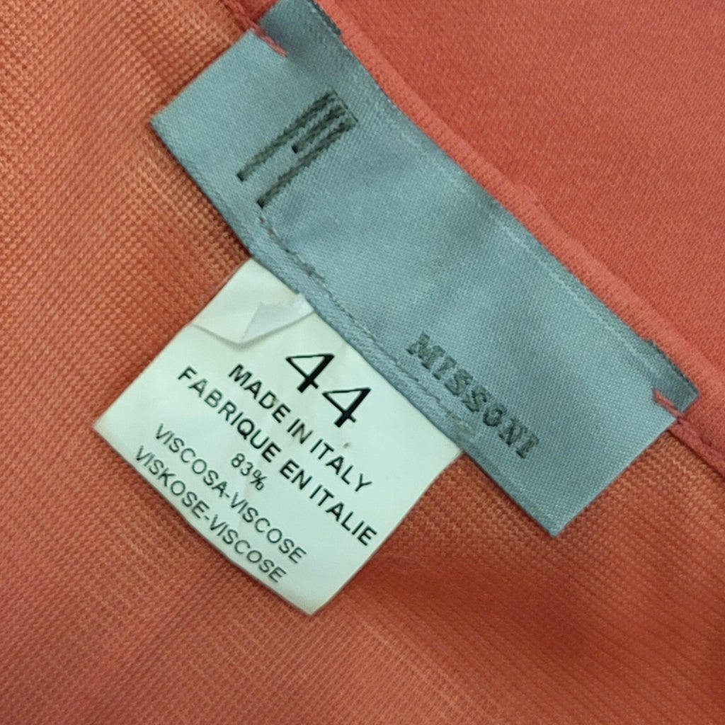 Missoni Vintage 90's Pink A-Line Midi Skirt Womens UK 12 (Italy44) W30