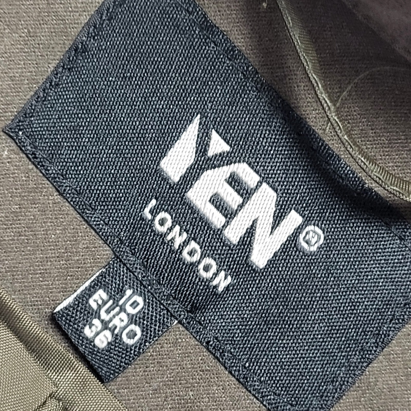 Yen London Vintage 90's Green Button Front Jacket Womens UK Size 10