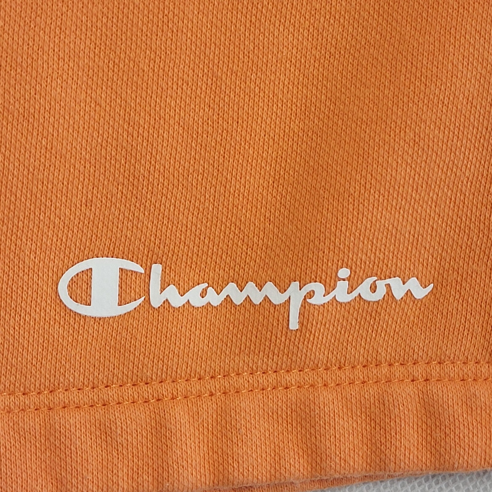 Champion Vintage 90's Orange Sports Shorts Womens UK S W26