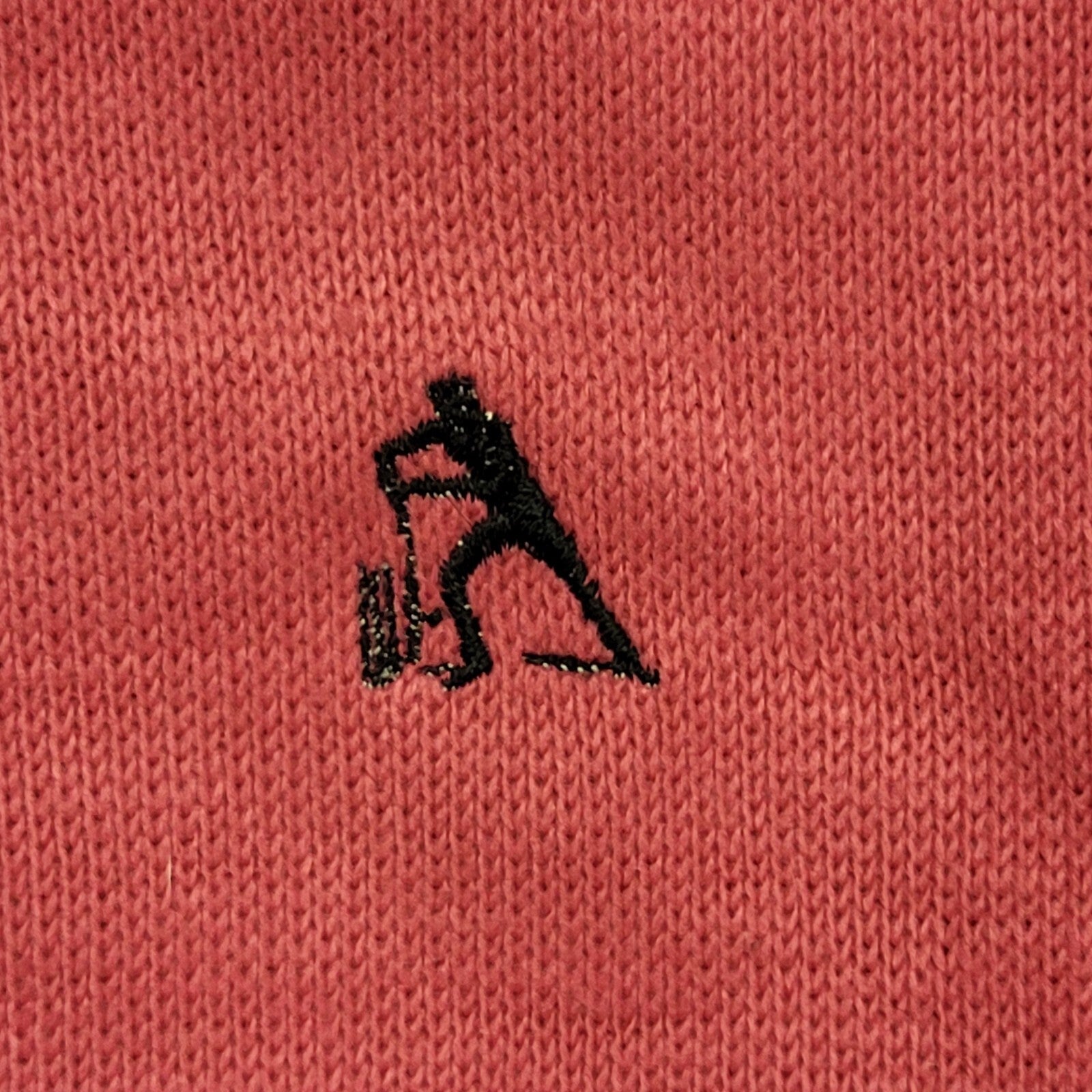 Gentlemen & Players 80s Vintage pink Collared Jumper Uk Men's Size M