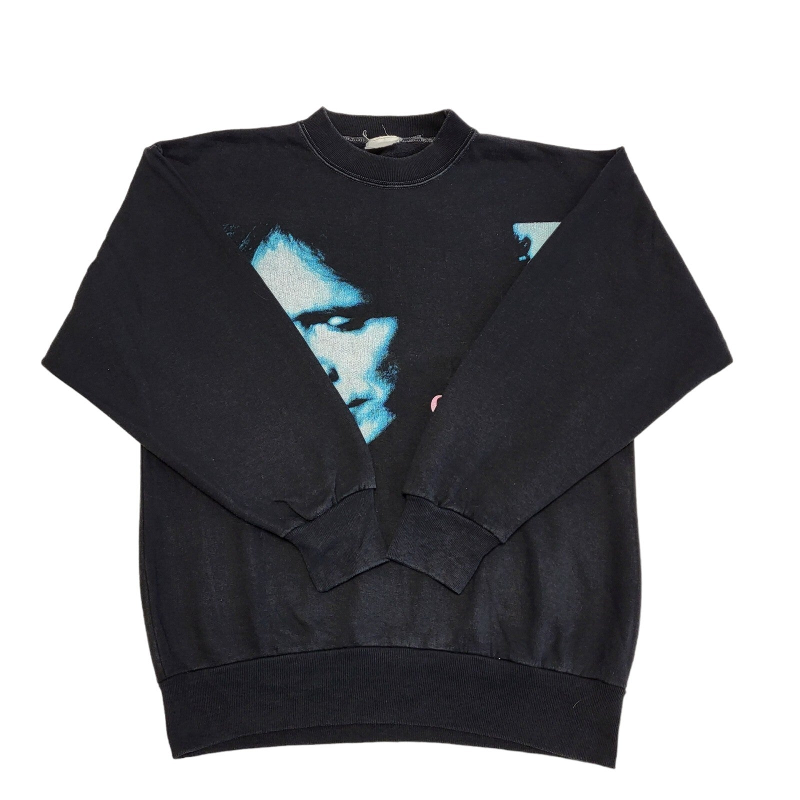 Cliff Richard 1990-91 UK Tour 90s Vintage Black Sweatshirt Women's Size L