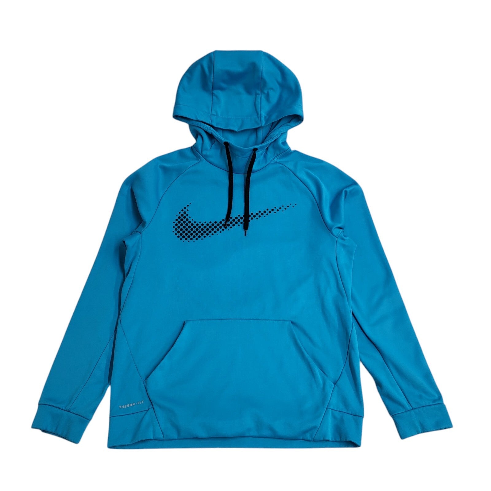 Nike Therma-Fit Blue Sports Y2K Hoodie Women's Size M