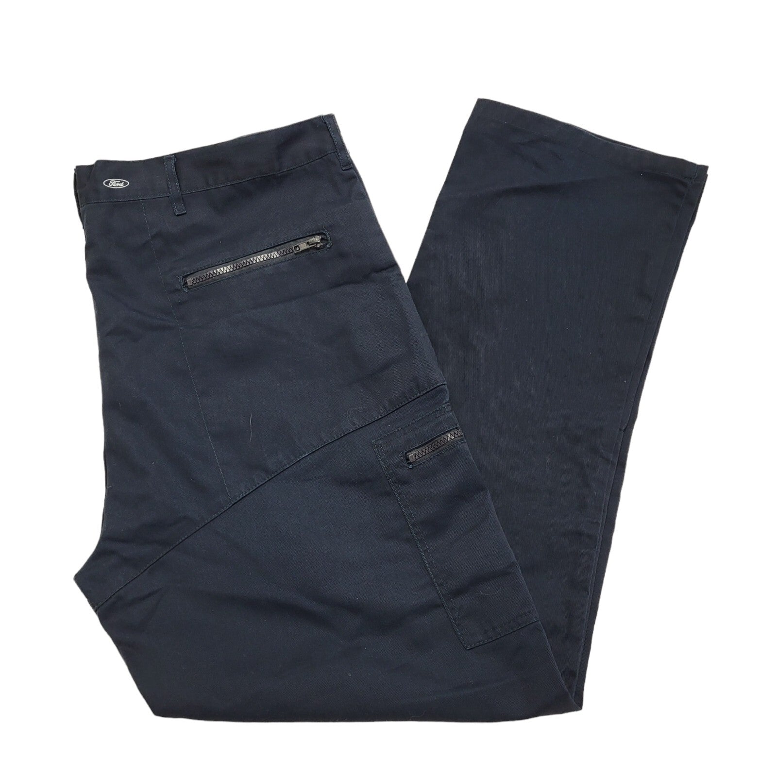 Dickies Blue Straight Leg Trousers Men's 42T UK Size 4XL W42 L34