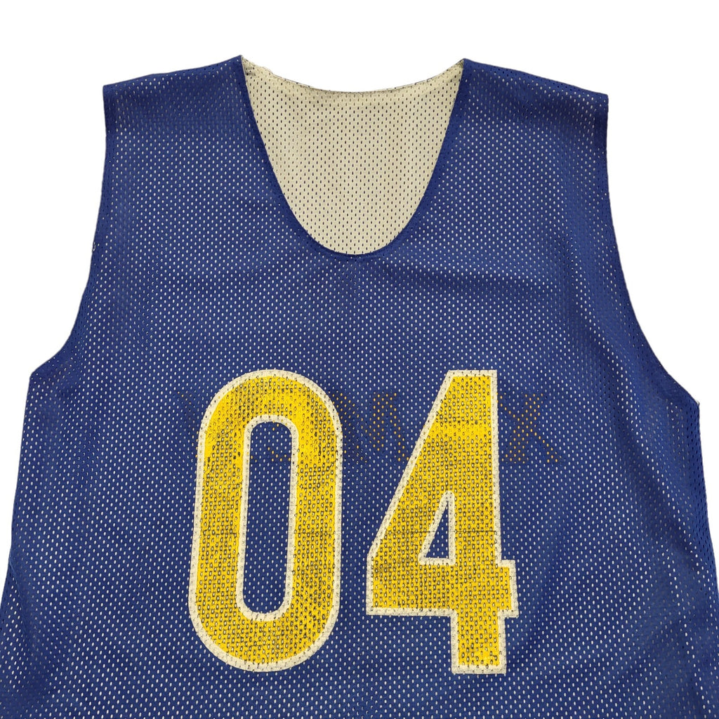 X-Men Vintage Y2K Blue Reversible No 04 Vest Top Men's Size M