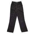 Biker Blues 80s Vintage Black Straight Leg Jeans Women's Size 10 W28 L33