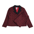 Weekenders 90's Red & Black Co-Ord Skirt & Jacket Women's Size L W30