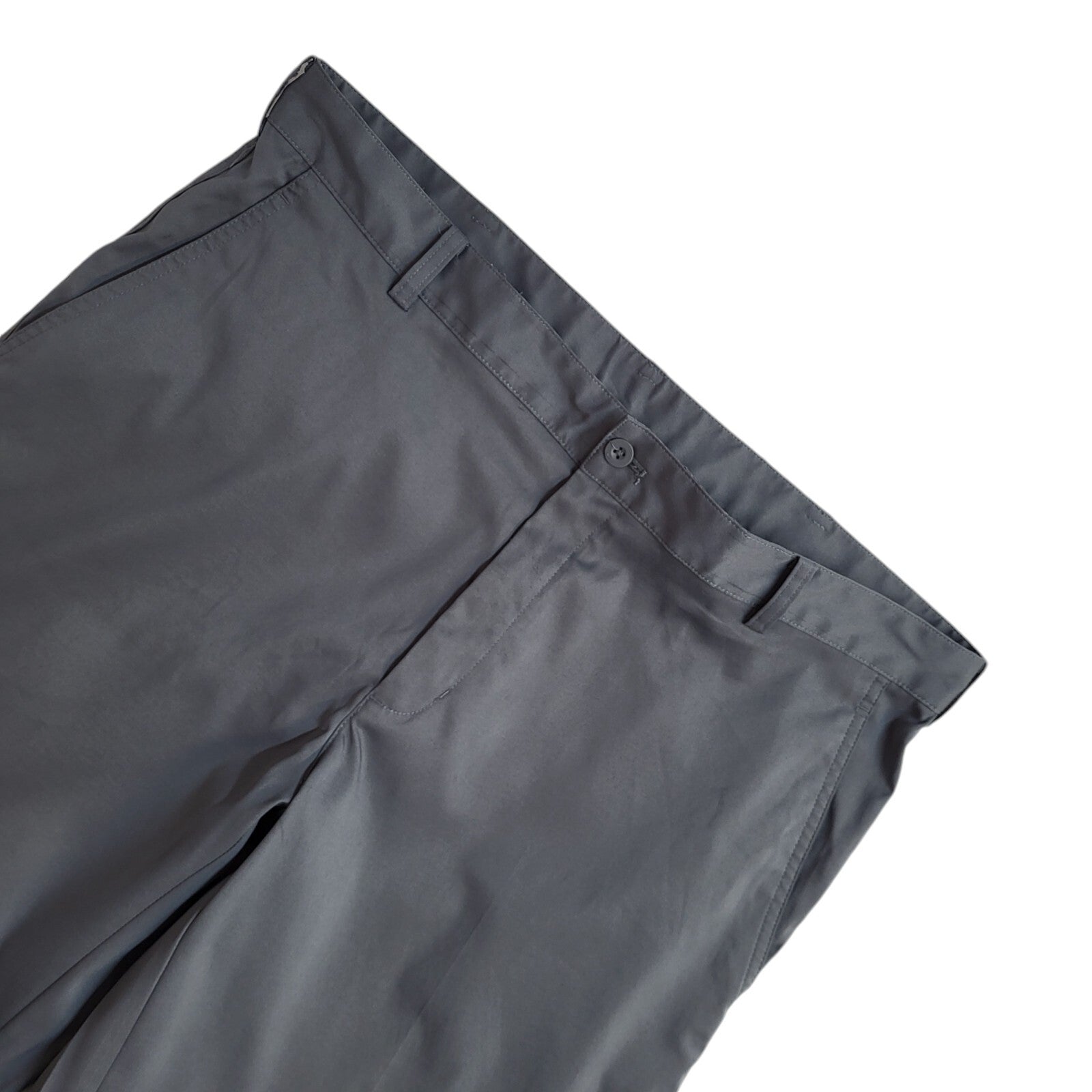 Nike Golf Y2k Vintage Grey Active Wear Straight Trousers Uk Men's XL W36 L32