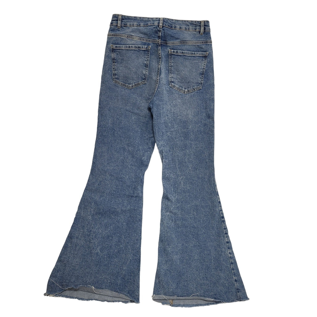 Pimkie Blue Flared Denim Jeans Women's Size 10-12 W28-30 L30