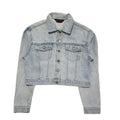 Lone Star Light Blue 90s Vintage Button Denim Jacket Uk Women's Size 14