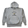 Champion 90s  Vintage Reverse Weave Grey Sweatshirt Hoodie Men's Size XL