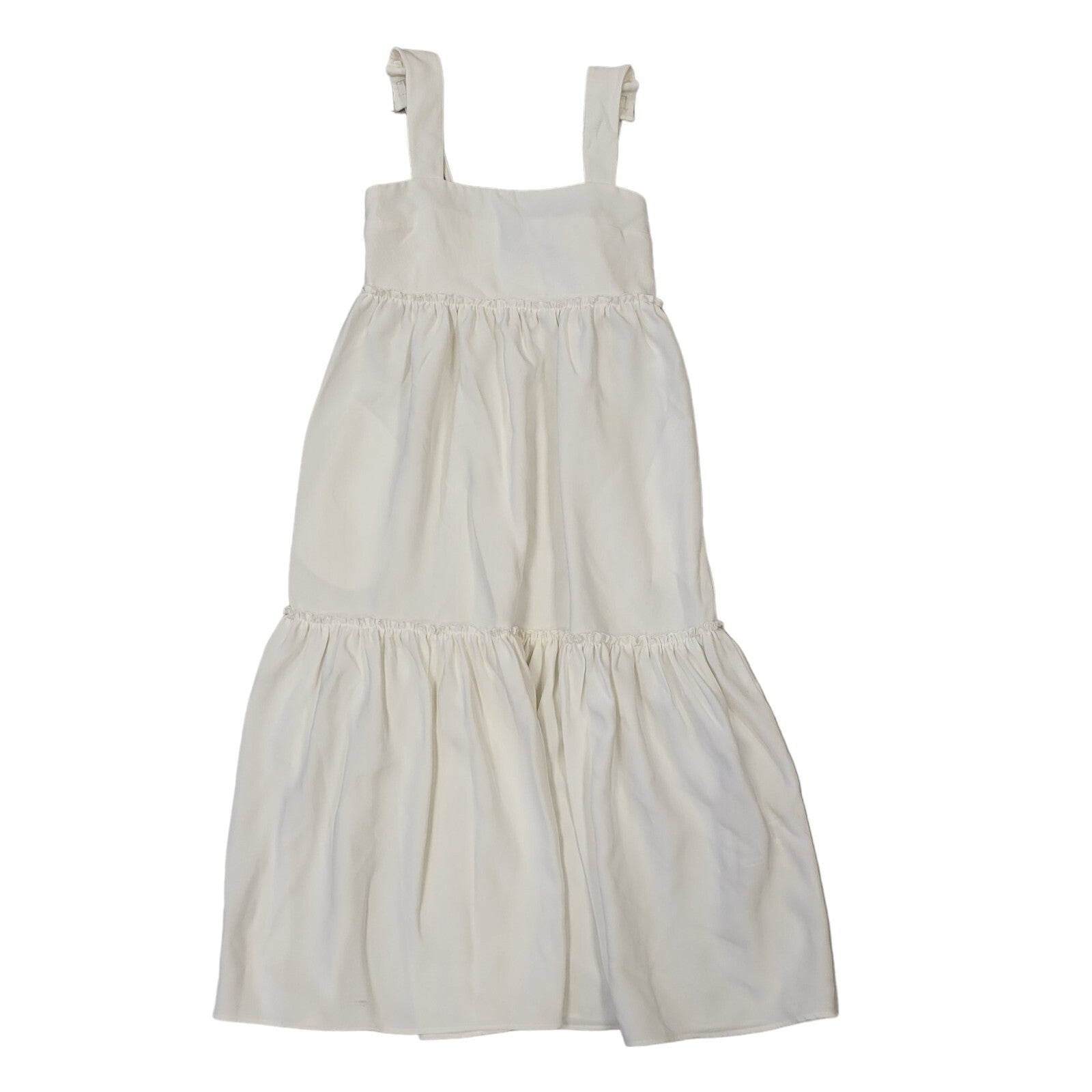 Topshop Vintage 90s White Sleeveless Dress Uk Women's Size 12