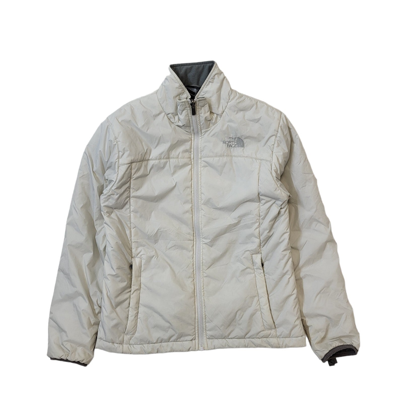 The North Face Cream Zip Up Jacket Women's Size Large