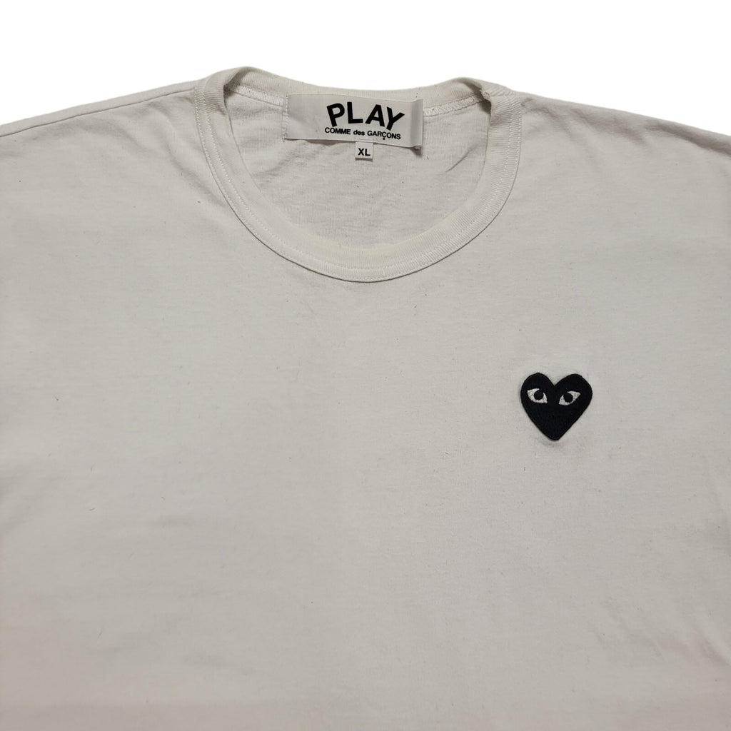 Play Vintage 80's White Single Stitch Short Sleeve T-Shirt Men's XL