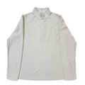 North Face Y2K Fleece Base Layer White 1/4 Zip Women's Size L