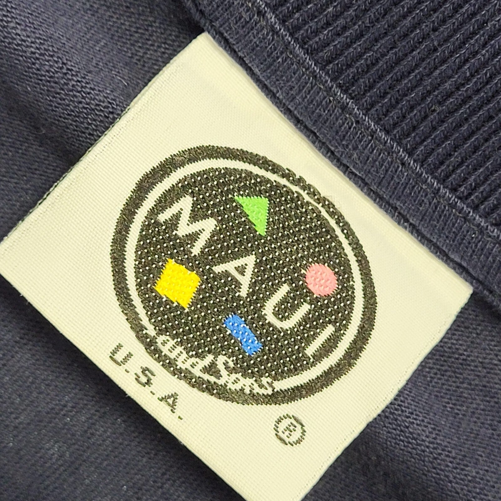 Maui & Sons Vintage Y2K Blue Short Sleeve Polo Top Shirt Men's Size S