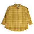 Faded Glory Y2K 1/4 Zip Checked Long Sleeve Shirt BNWT Women's Size 26-28