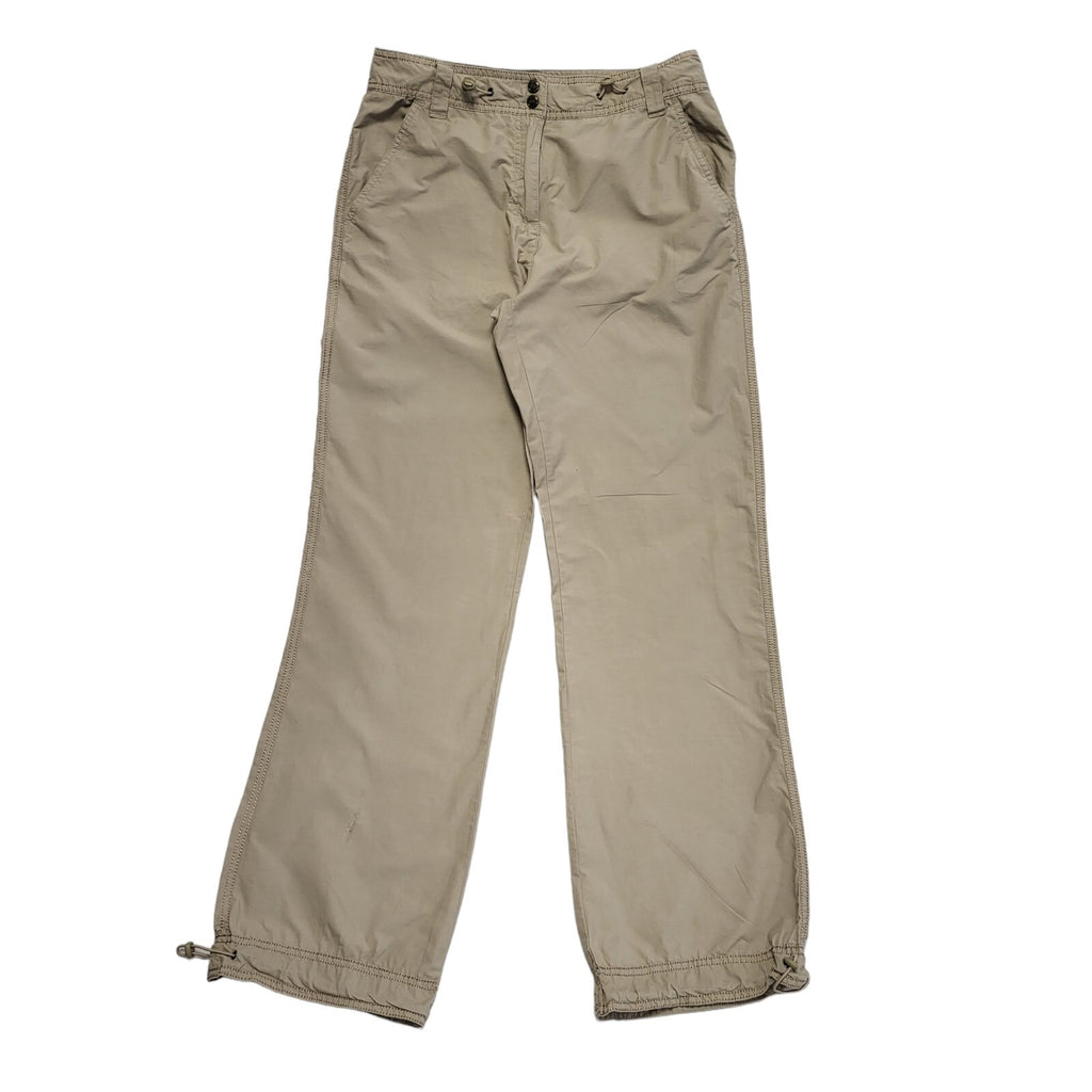 Next Vintage Y2K Beige Straight Leg Trousers Womens Size 12 Long W31 L33
