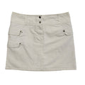 Tommy Hilfiger White Cotton Mini Skirt Uk Women's Size 16 W34