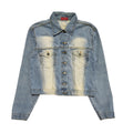 Flyjack Vintage 90's Blue Denim Button Jacket Uk Women's Size S/10