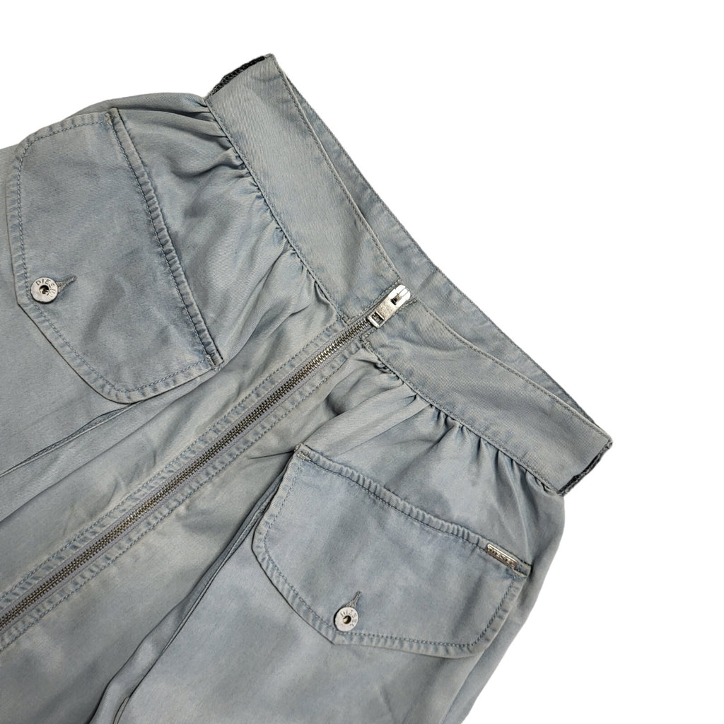 Diesel Light Blue Denim Mini Skirt Uk Women's Size Small W26
