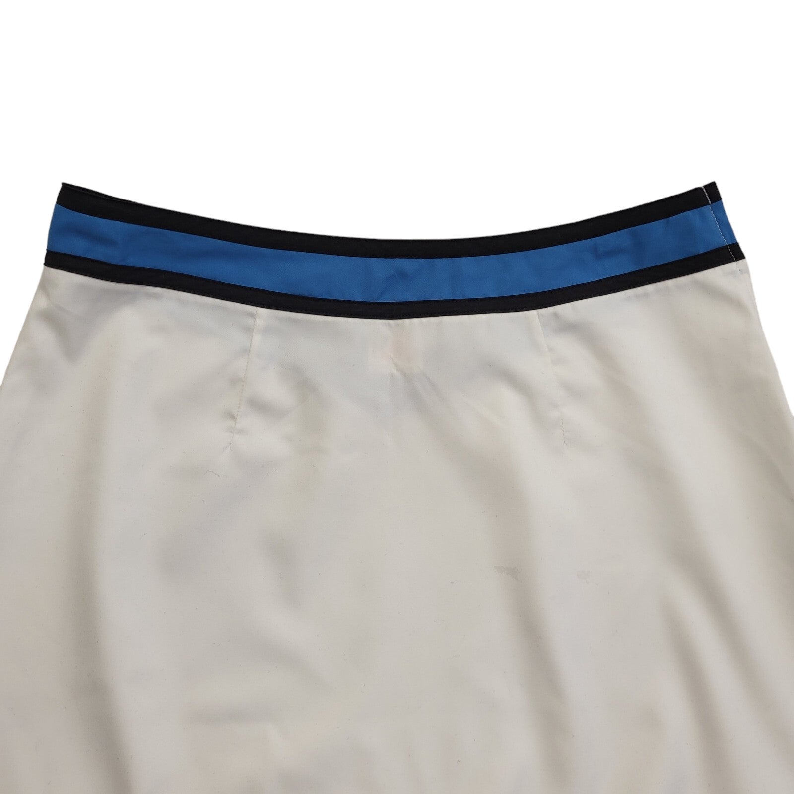 Adidas White Vintage 90's Short Sports Skirt Uk Women's Size 14 W32