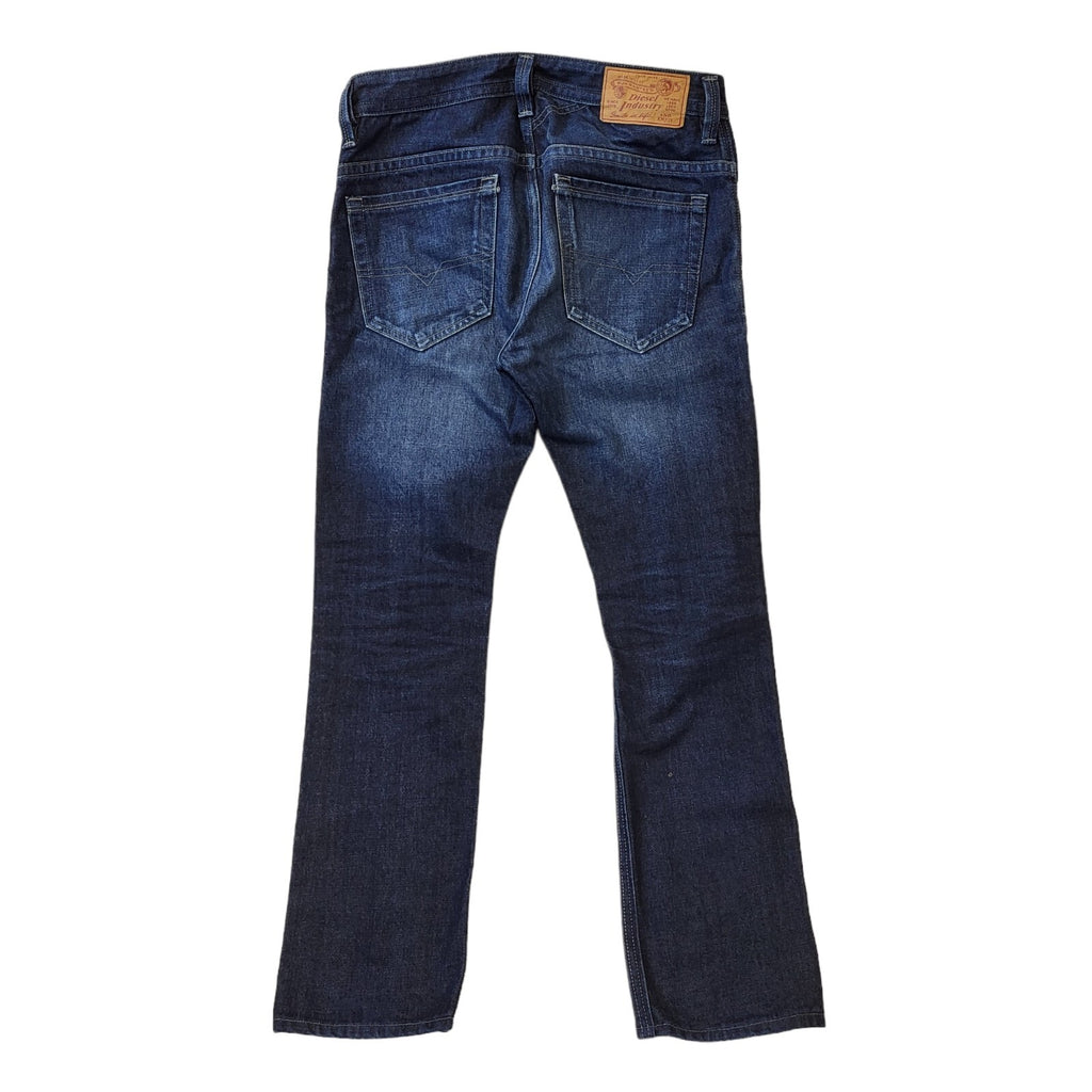 Diesel Thavar Y2k Blue Straight Denim Jeans Men's Size XS W28 L30