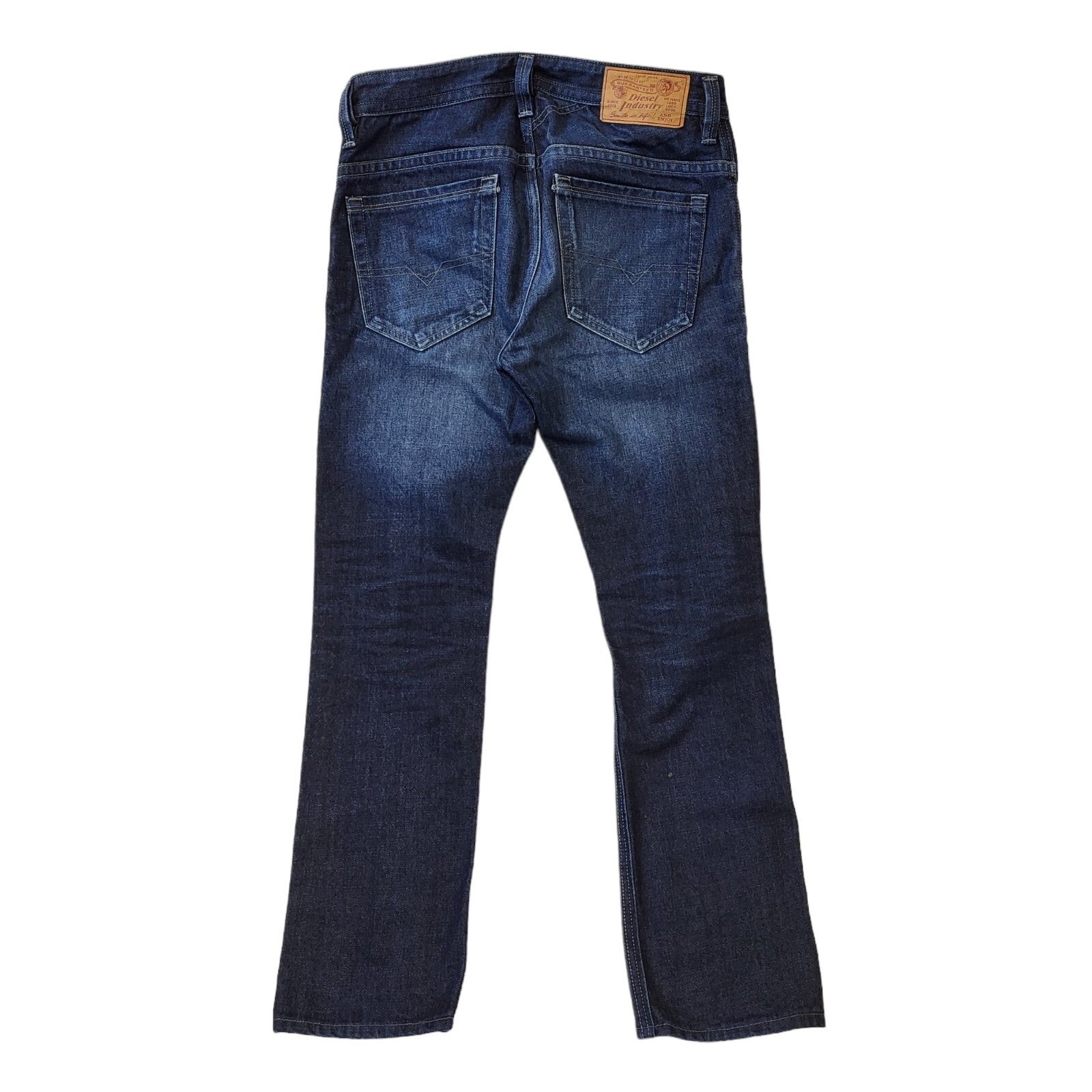 Diesel Thavar Y2k Blue Straight Denim Jeans Men's Size XS W28 L30