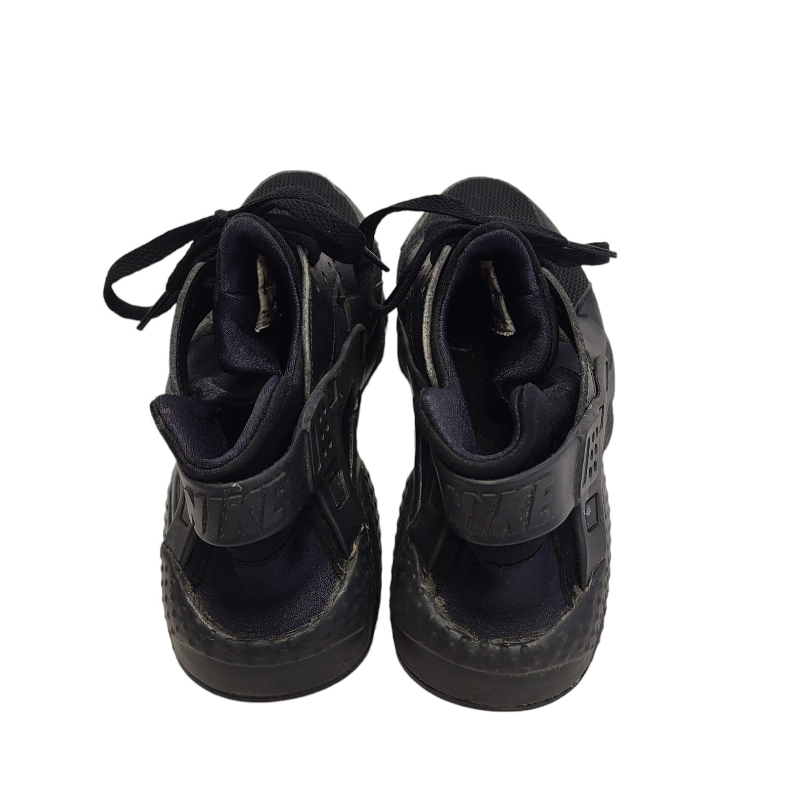 Nike Hurachi Black Lace-up Sports Casual Trainers Uk Boy's Size 6