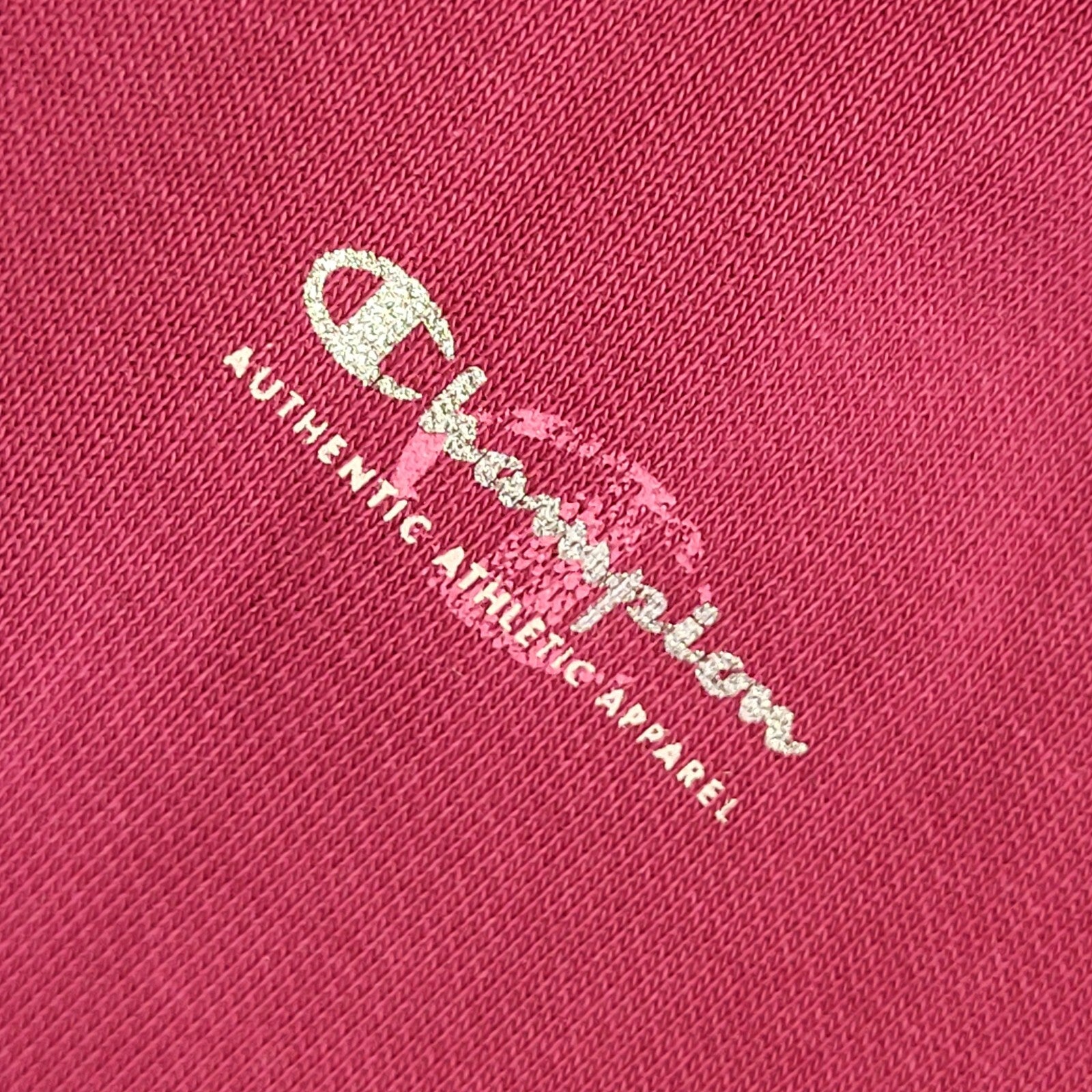 Champion Vintage Y2k Pink Zipped Sports Hoodie Uk Women's Size M