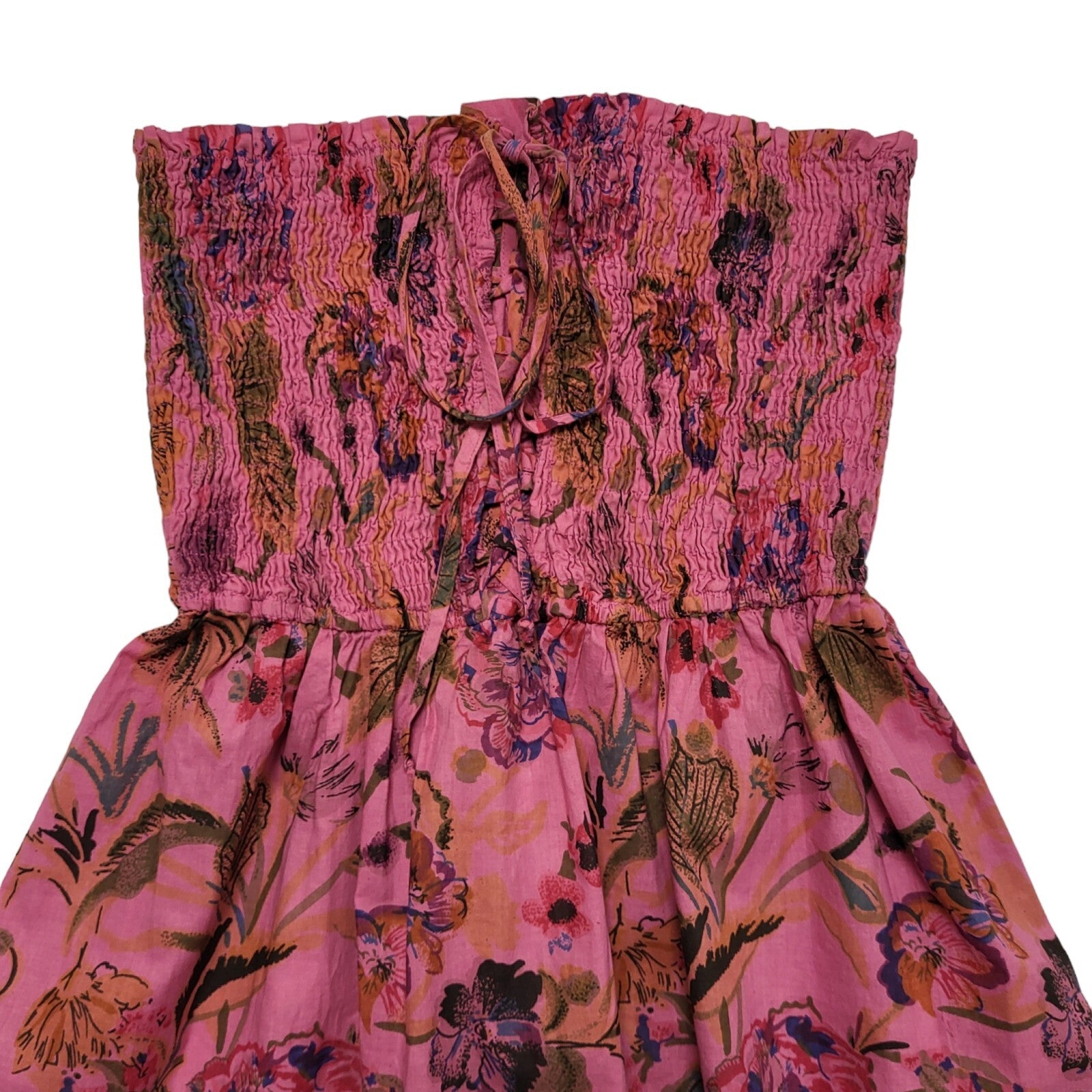 Band Of Gypsies Y2k Pink Sleeveless Strap Dress Uk Women's Size 10