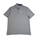 Polo Ralph Lauren Y2K Grey Short Sleeve Polo T- Shirt Men's Size L