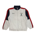 Isreal 2001 Speedo GB Y2k White Red Tracksuit Top Uk Men's Size Large