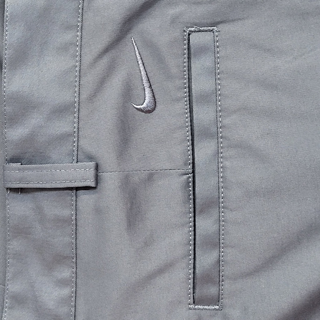 Nike Golf Y2k Vintage Grey Active Wear Straight Trousers Uk Men's XL W36 L32