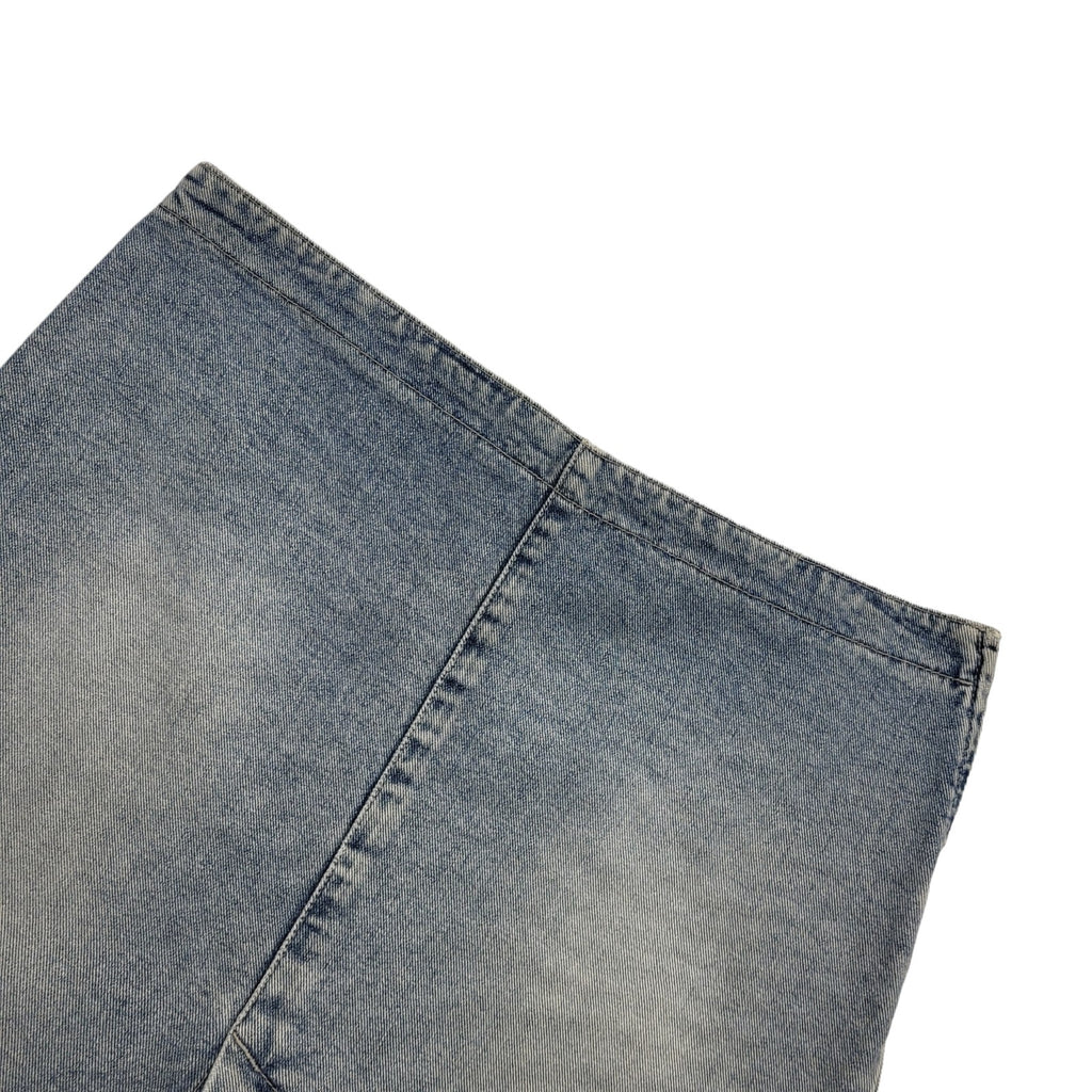 Blue Knight Vintage 90's Blue Denim Skirt Womens W34