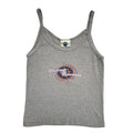 Universal Studio Vintage 90's Grey Islands Of Adventure Strap Top Womens Size M