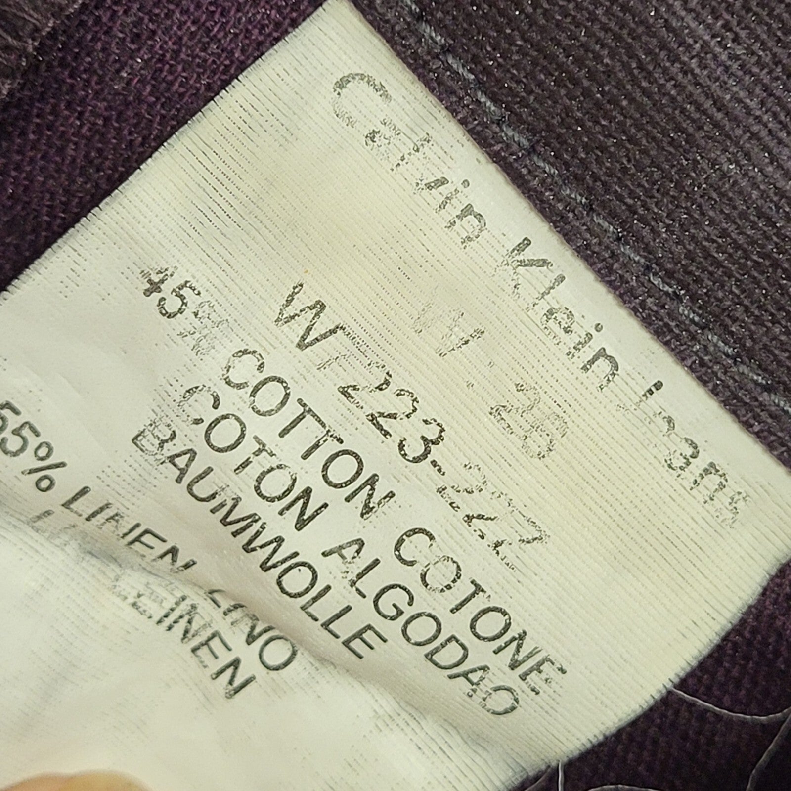 Calvin Klein Purple Vintage 90's Short Skirt Uk Women's Size 8 W26