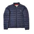 Schott Navy Blue Zip Up Down Quilted Puffer Jacket Women's Size XL