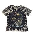 Wild 90s Vintage Grim Reaper Black & White T-Shirt Uk Men's Size Large