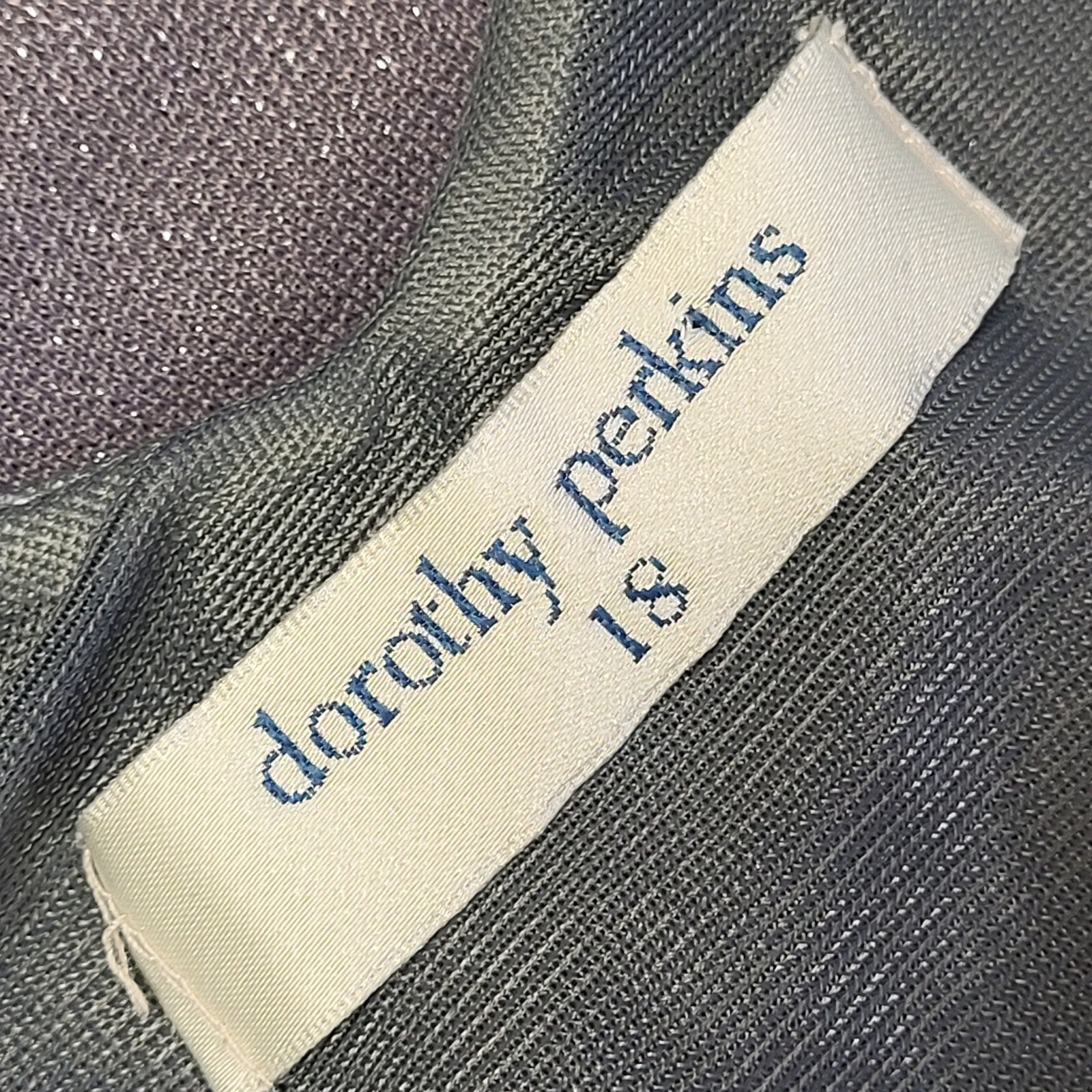 Dorothy Perkins Vintage 90s Grey Sleeveless Dress Uk Women's Size 18