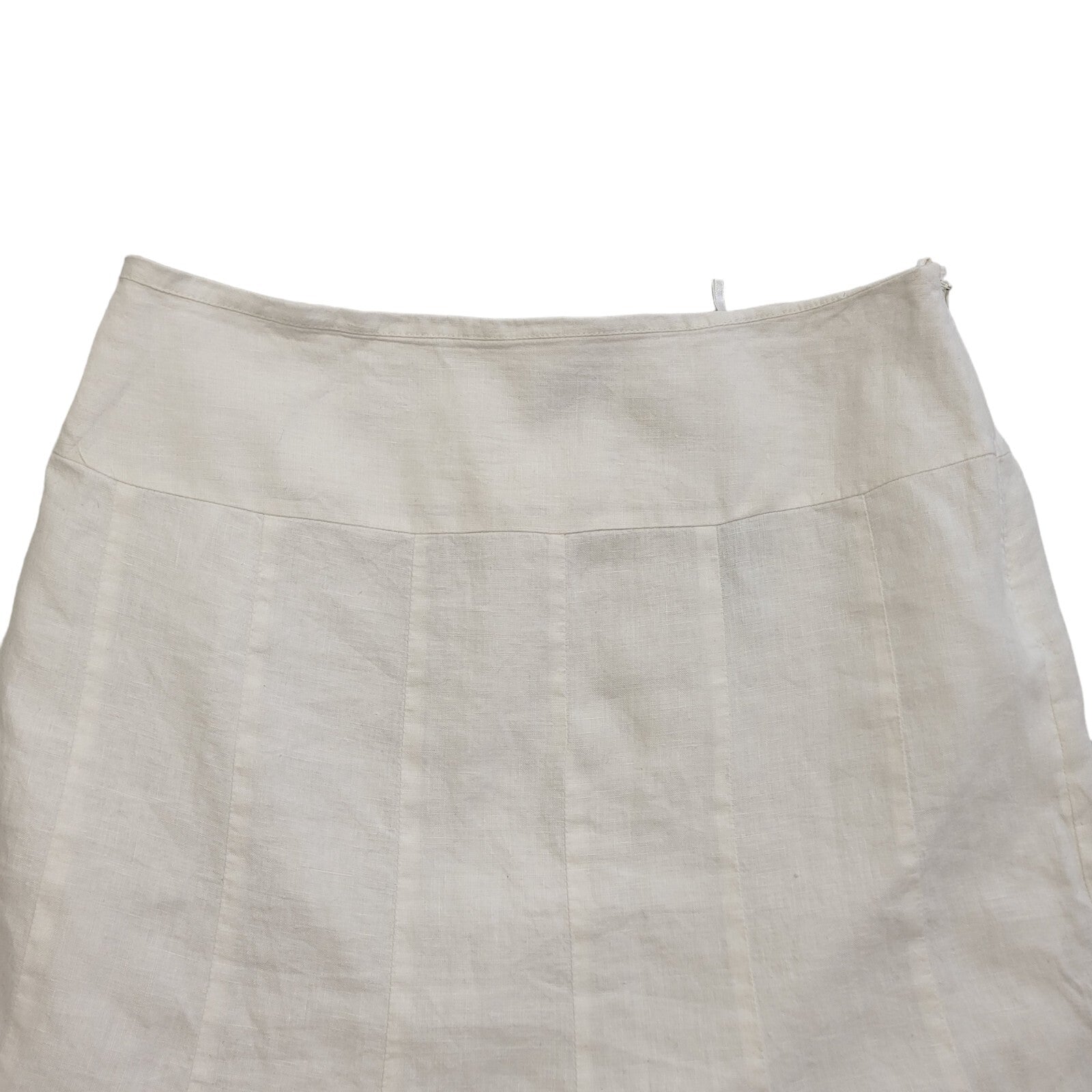 Your Sixth Sense Vintage 90's White Midi Skirt Womens UK Size 12 W32