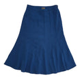 Eastex Vintage 90's Long Blue A-Line Skirt Womens UK Size 14 W32