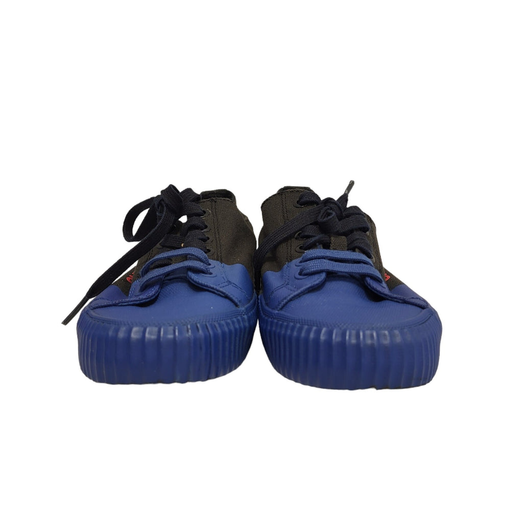 Calvin Klein Blue Black Lace-up Sports Pumps Trainers Uk Women's Size 3