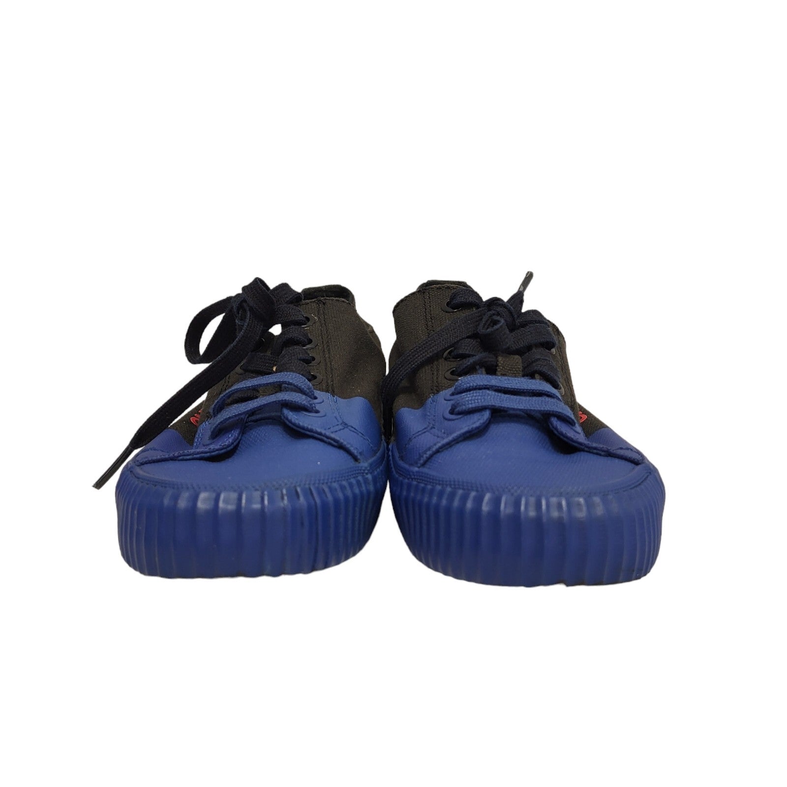 Calvin Klein Blue Black Lace-up Sports Pumps Trainers Uk Women's Size 3